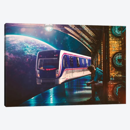The Station Canvas Print #SML93} by Seamless Canvas Print
