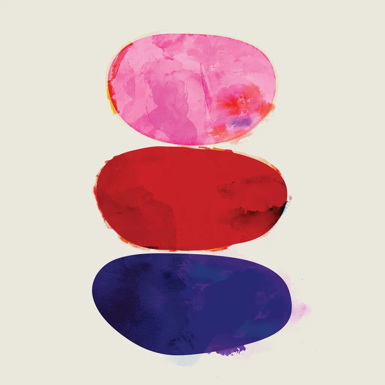 Keep The Balance Abstract by Show Me Mars wall art