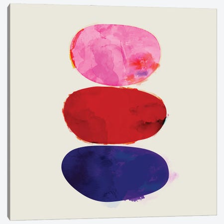 Keep The Balance Abstract Canvas Print #SMM106} by Show Me Mars Canvas Artwork