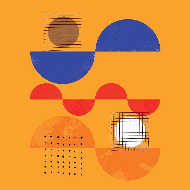 Mid Century Abstract I by Show Me Mars wall art