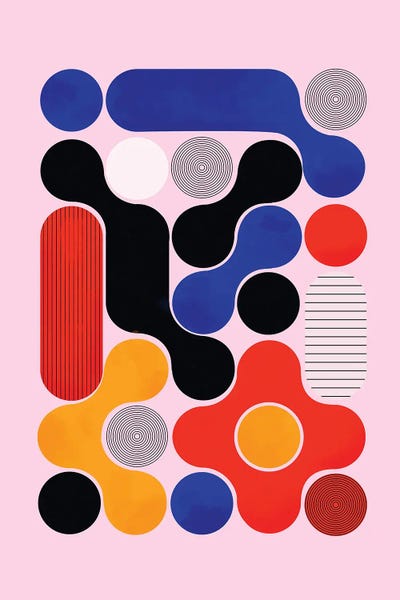 Dopamine Decor: Mid Century Abstract VIII by Show Me Mars