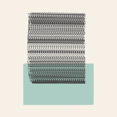 Minimalistic Abstract I by Show Me Mars metal wall art