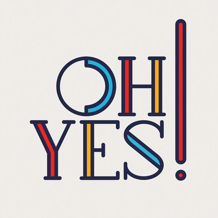 Oh Yes! Modern Type