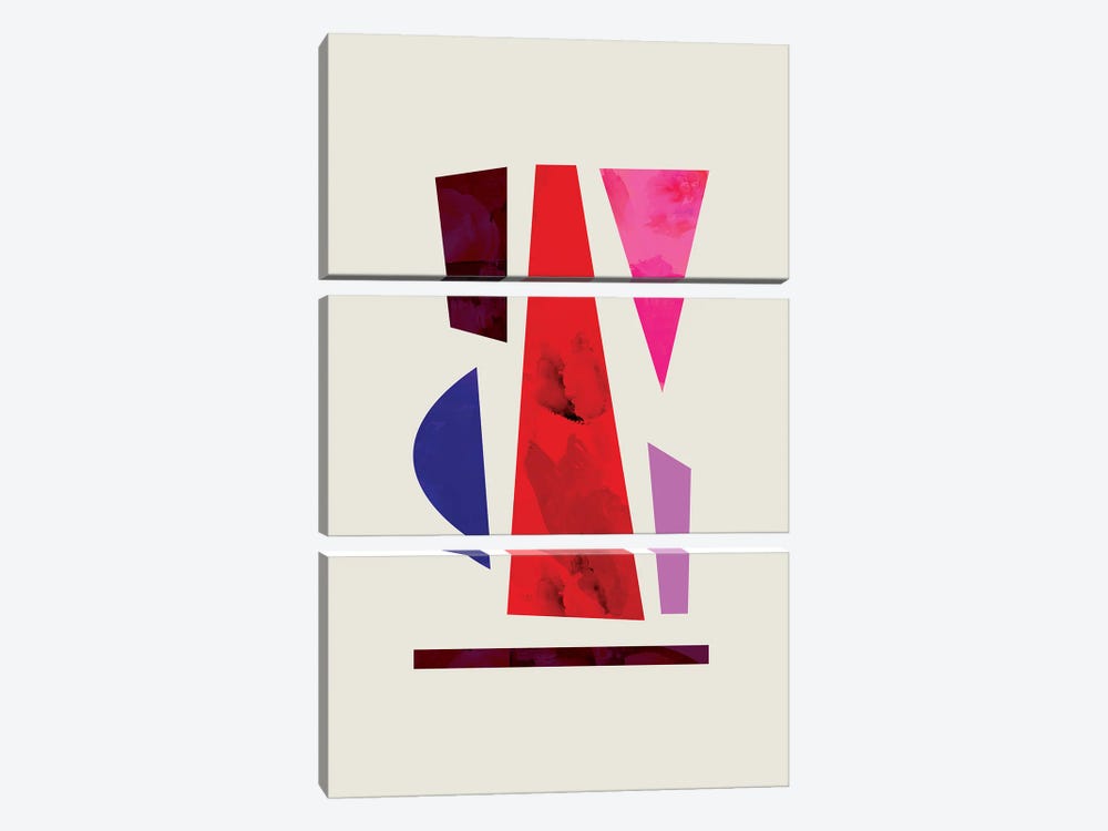 Pieces Abstract by Show Me Mars 3-piece Art Print