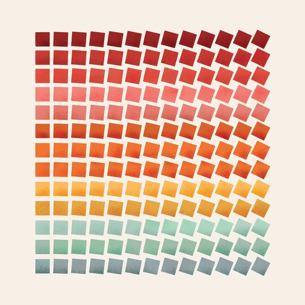 Shape Up: Squares Rotation Abstract by Show Me Mars