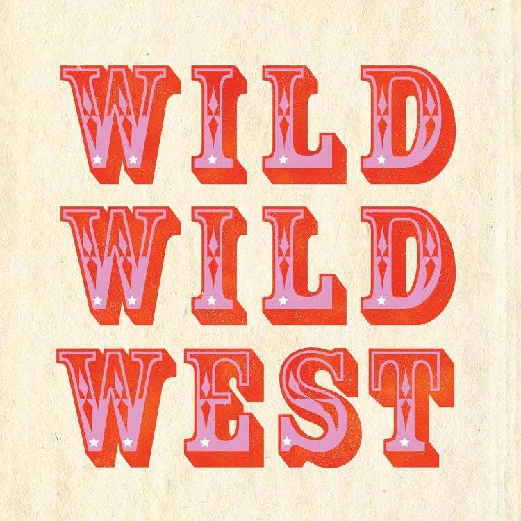 Wild Wild West Typography