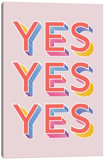 Yes Yes Yes Canvas Art Print - Show Me Mars