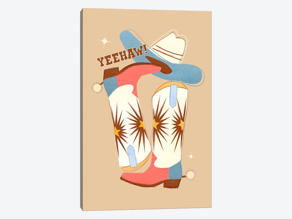 Yeehaw by Show Me Mars 1-piece Canvas Print