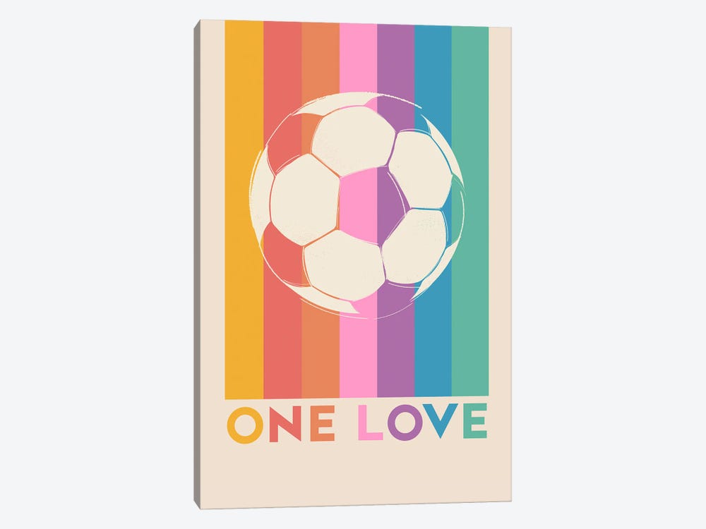 One Love by Show Me Mars 1-piece Canvas Artwork