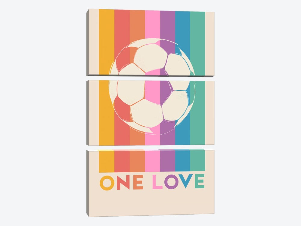 One Love by Show Me Mars 3-piece Canvas Artwork