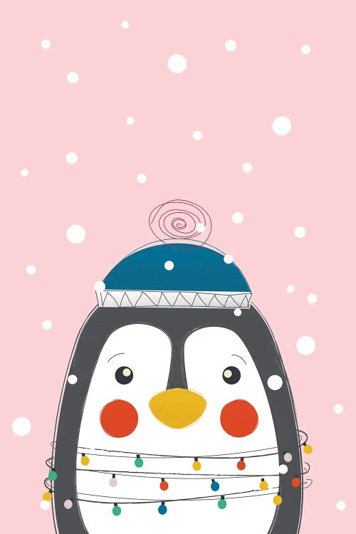 cute penguin christmas backgrounds