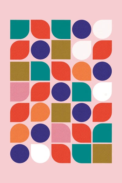 Dopamine Decor: Colorful Geometry by Show Me Mars