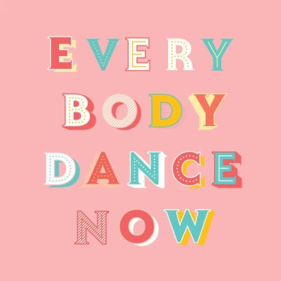 Everybody Dance Now II by Show Me Mars metal wall art