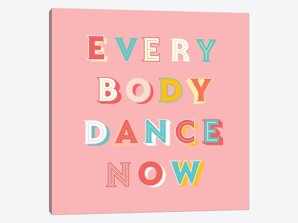 Everybody Dance Now II by Show Me Mars 1-piece Canvas Print