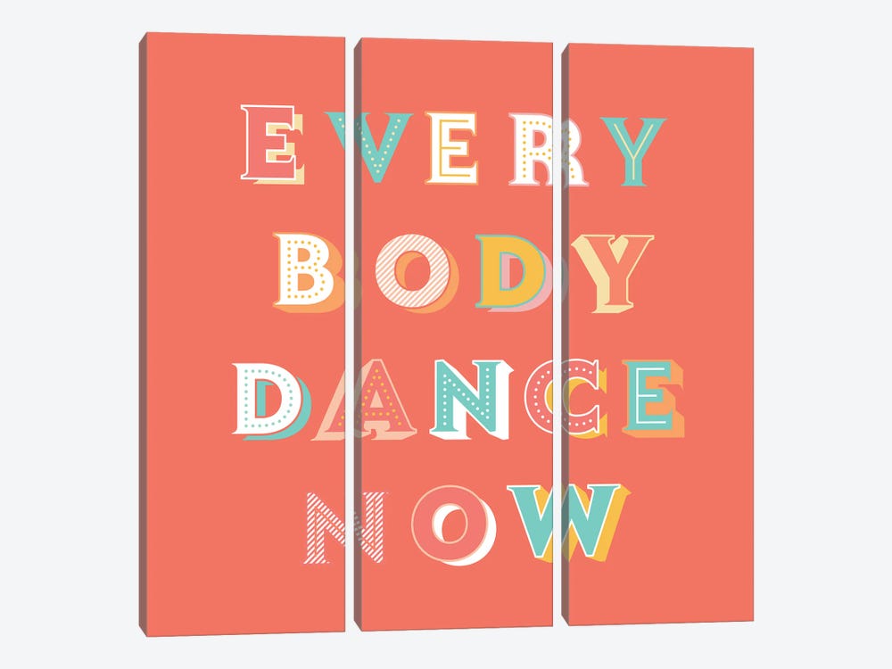 Everybody Dance Now by Show Me Mars 3-piece Canvas Art