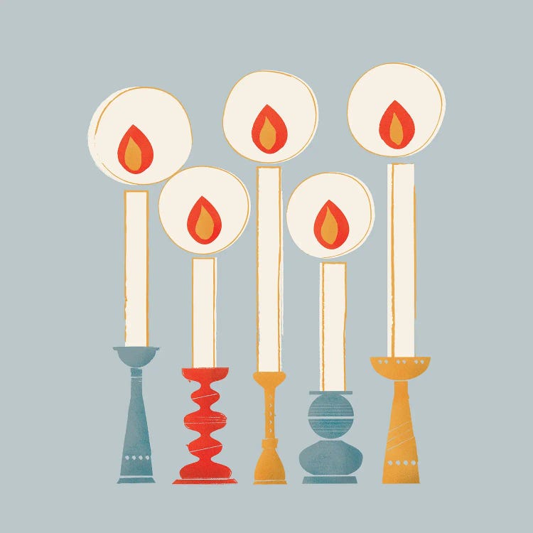 Festive Candles I