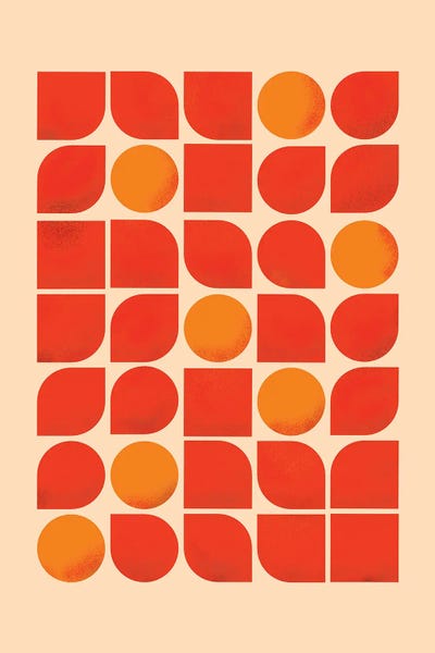 Shape Up: Fun Mid Century Geometry by Show Me Mars