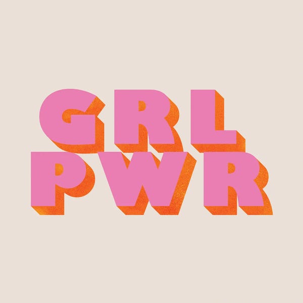 Girl Power Typography