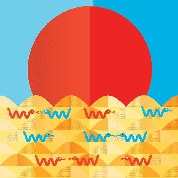 Shape Up: Happy Snakes Making Friends by Show Me Mars