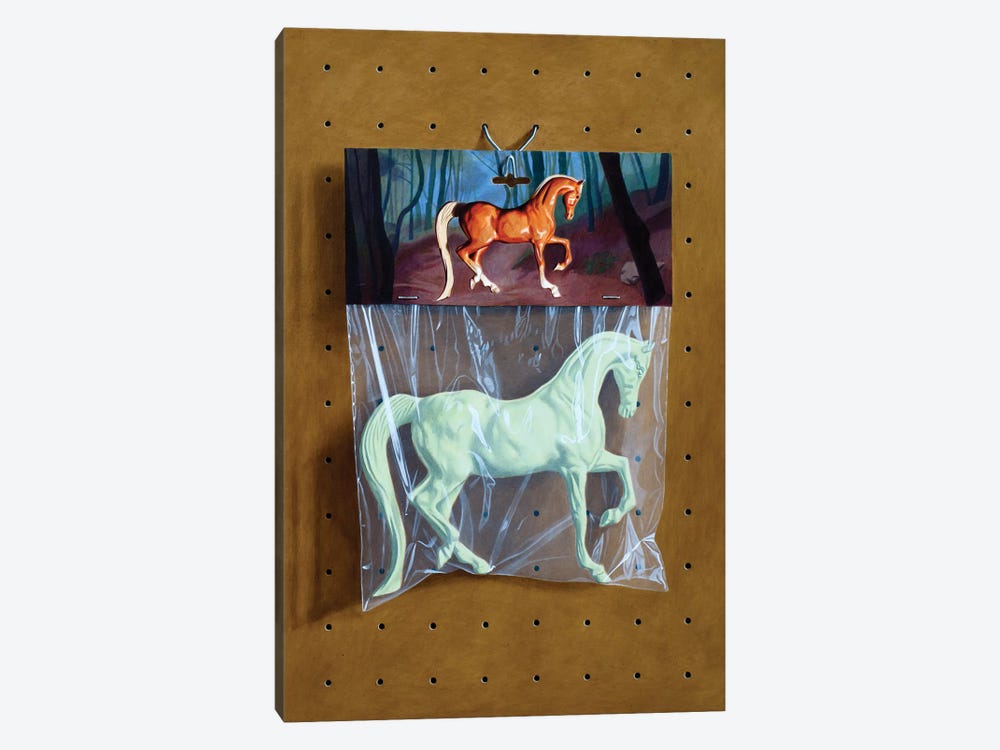 Ghost Horse Bag by Simon Monk 1-piece Canvas Print