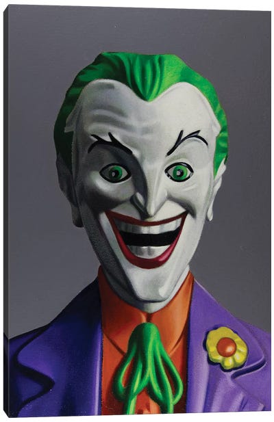 Replicant Study - Joker Canvas Art Print - Action & Adventure Movie Art