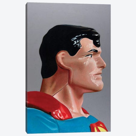 Replicant Study - Superman Canvas Print #SMN46} by Simon Monk Art Print