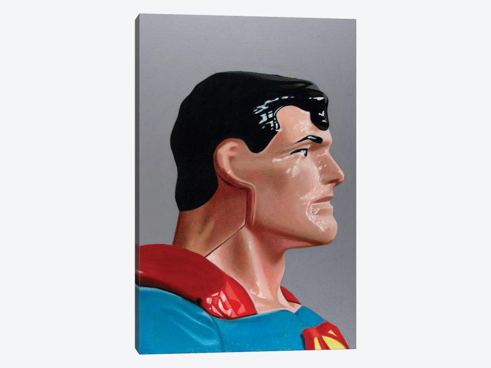 Replicant Study - Superman by Simon Monk 1-piece Canvas Artwork