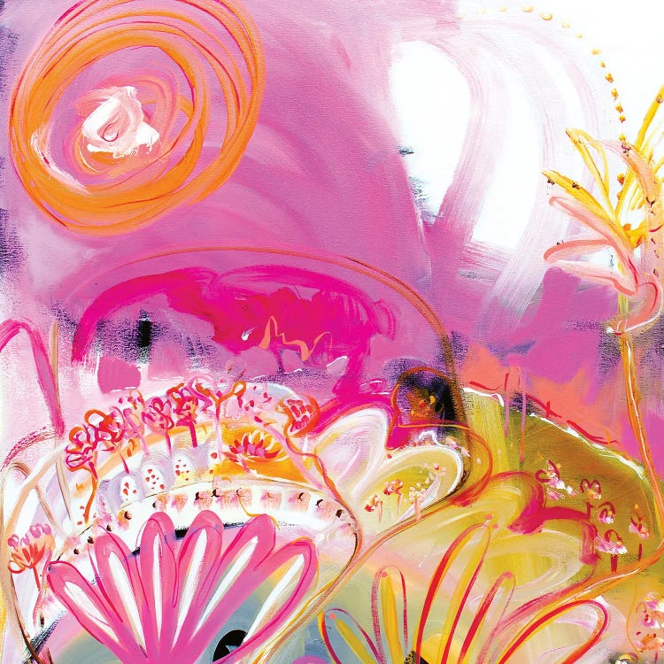 Pink Fantasy by Sarah Morrow wall art