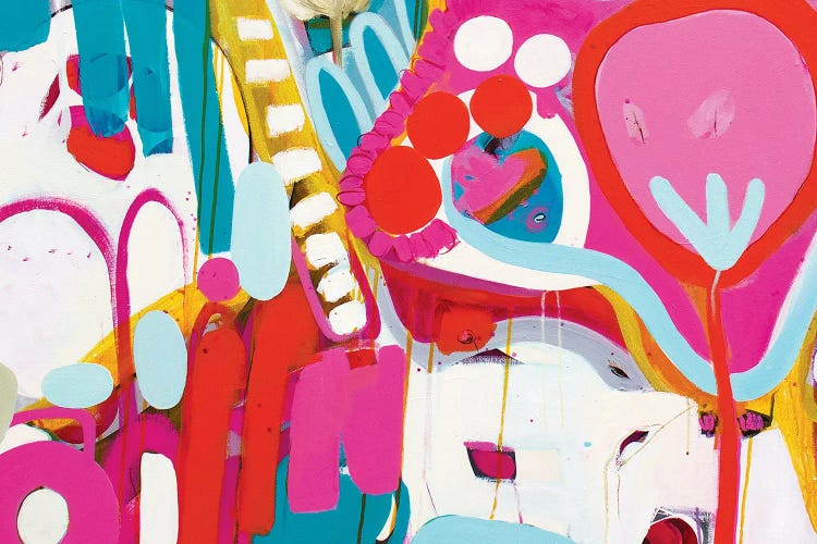 Pink World by Sarah Morrow wall art