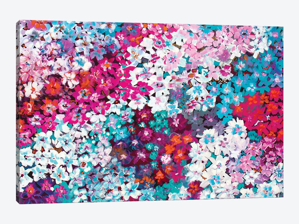 Tiny Flowers by Sarah Morrow 1-piece Canvas Wall Art
