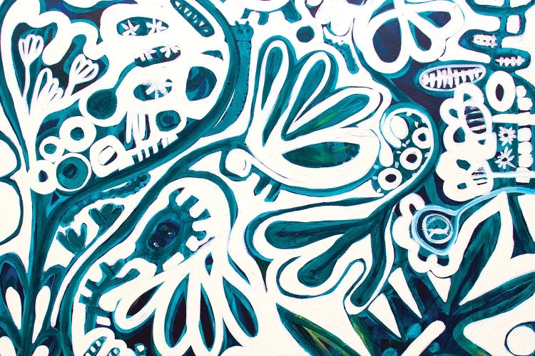 White Garden I by Sarah Morrow wall art