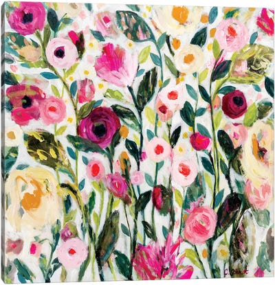 PDX Rose Garden Canvas Art Print - Carrie Schmitt