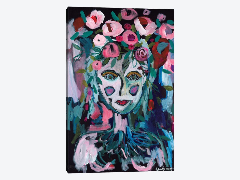 Rose Goddess by Carrie Schmitt 1-piece Canvas Art