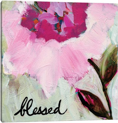 Blessed Canvas Art Print - Carrie Schmitt