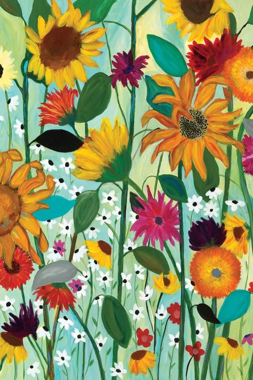 Sunflower House by Carrie Schmitt wall art