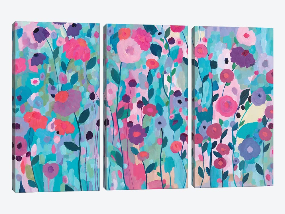 Joy Unleash by Carrie Schmitt 3-piece Canvas Print