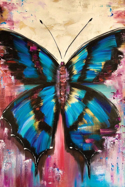 Morpho Menelaus by Marina Skromova wall art