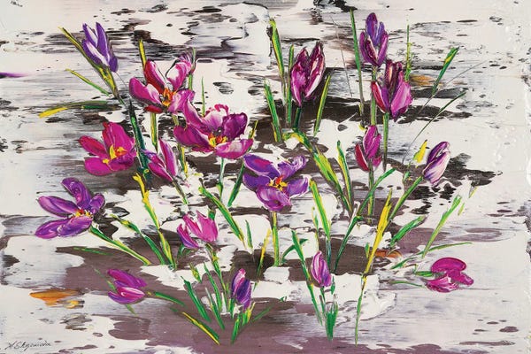 Violets: Snowdrops by Marina Skromova