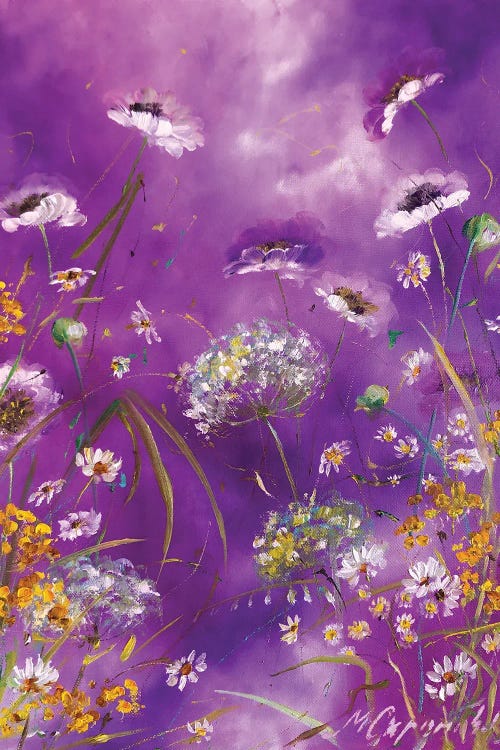 Purple Haze by Marina Skromova wall art