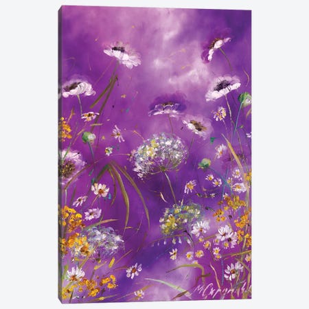 Purple Haze Canvas Print #SMV106} by Marina Skromova Canvas Artwork