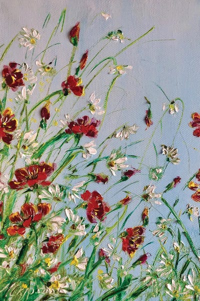 Wildflowers: Sunny Glade by Marina Skromova