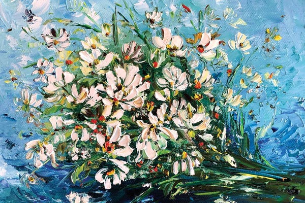 Marina Skromova: Fresh Camomile by Marina Skromova
