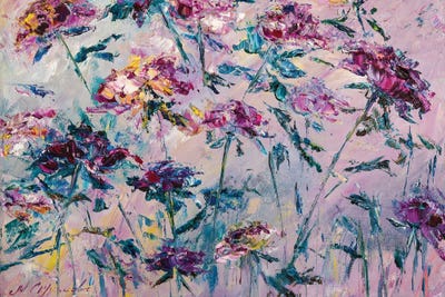 Bushes Of Wild Roses by Marina Skromova canvas print