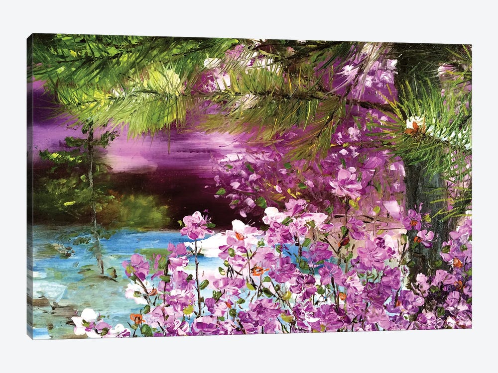Flower Forest by Marina Skromova 1-piece Canvas Wall Art