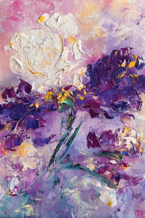 Very Peri Iris by Marina Skromova wall art