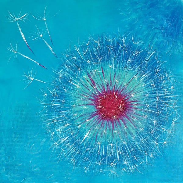 Dandelions: Dandelion II by Marina Skromova