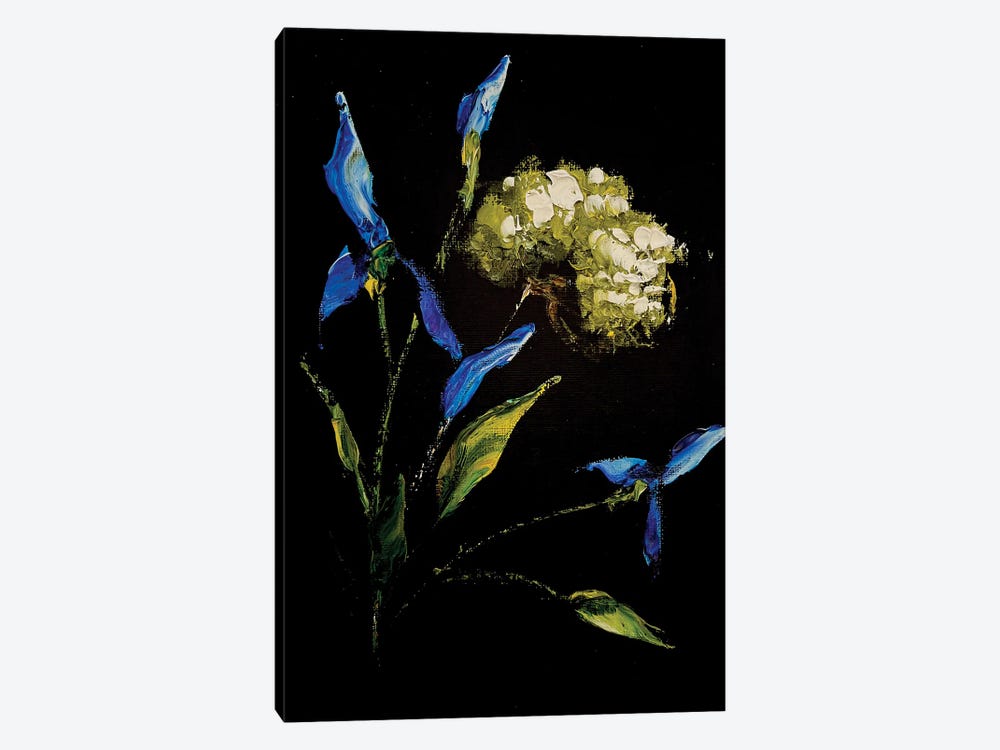 Irises And Herbs III by Marina Skromova 1-piece Canvas Art