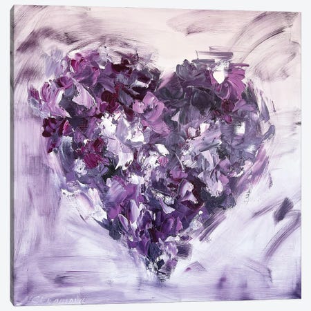 Hear My Heart Canvas Print #SMV148} by Marina Skromova Art Print