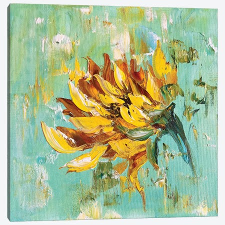Sunflowers II Canvas Print #SMV153} by Marina Skromova Canvas Wall Art