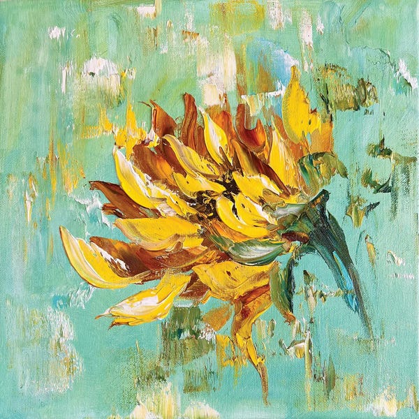 Abstract: Sunflowers II by Marina Skromova